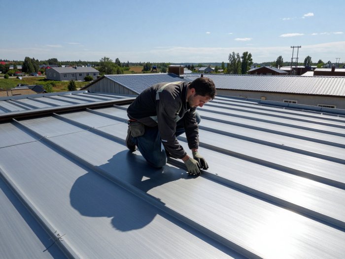 Профессия кровельщик по стальным кровлям