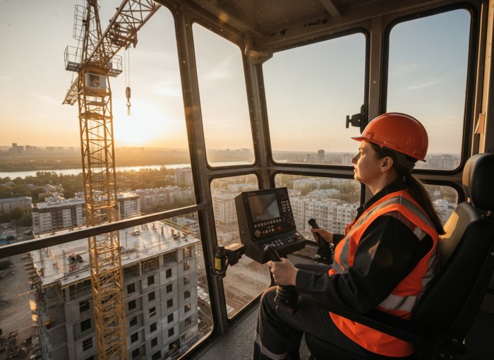 Профессия: Крановщик. Востребованность в строительстве