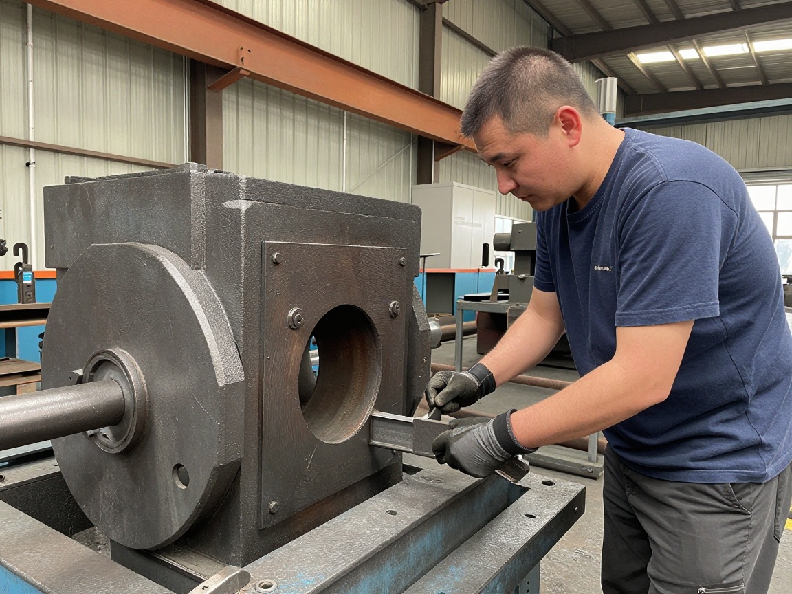 Обрубщик на литейном заводе Обрубщик на литейном заводе